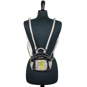 Steve Madden Small Backpack Removable Straps Studs Vegan Y2K 2000s